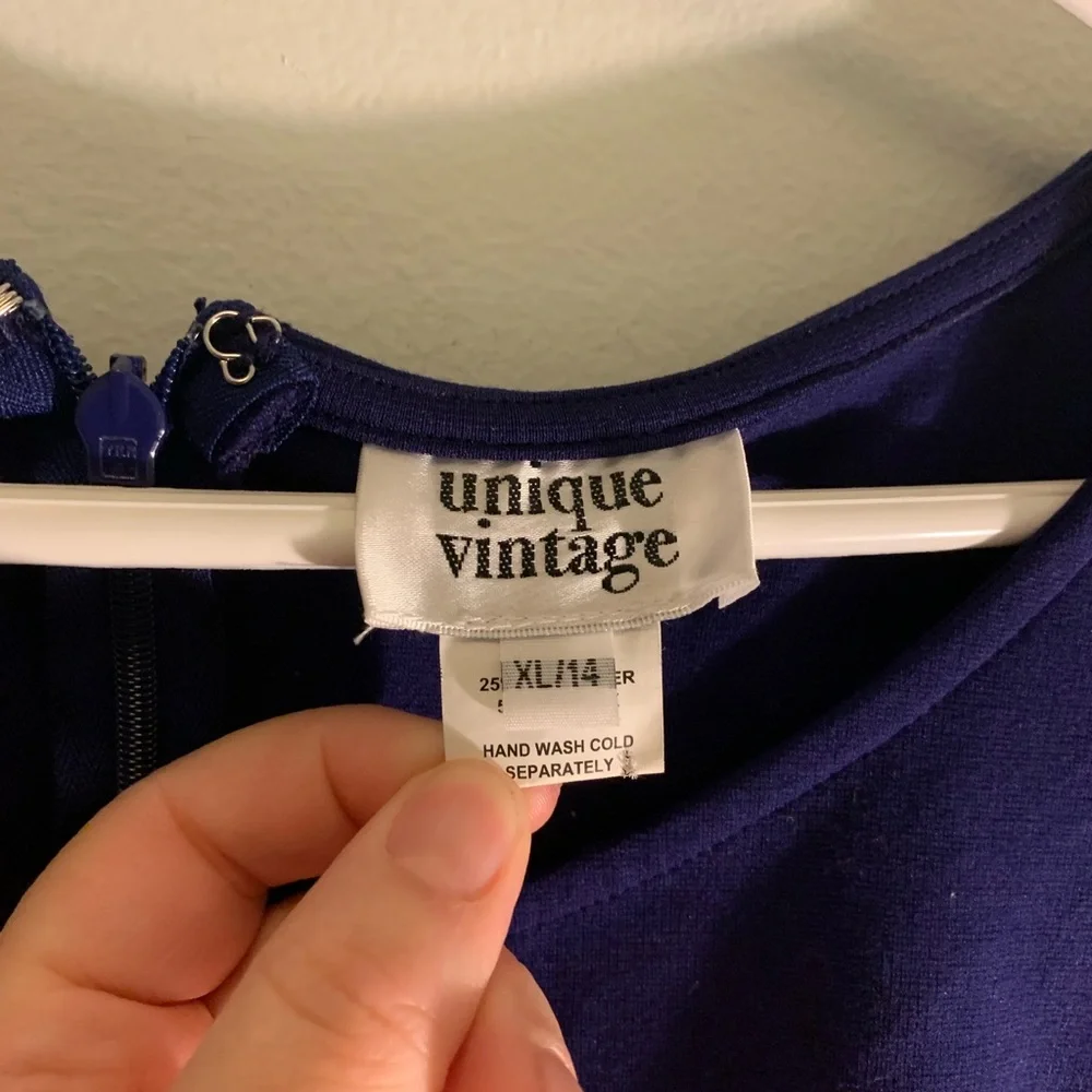 Vintage-style knee length pencil dress - Picture 5 of 6